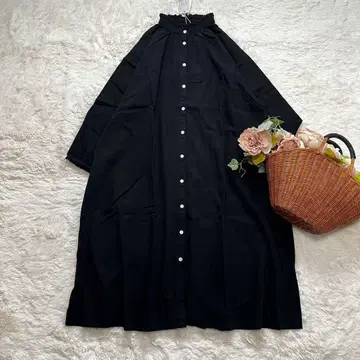 미사용 cloud nine 클라우드나인 원피스 코튼 블랙