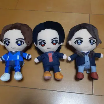 넘버원 전대 고쥬쟈 3종 봉제 인형