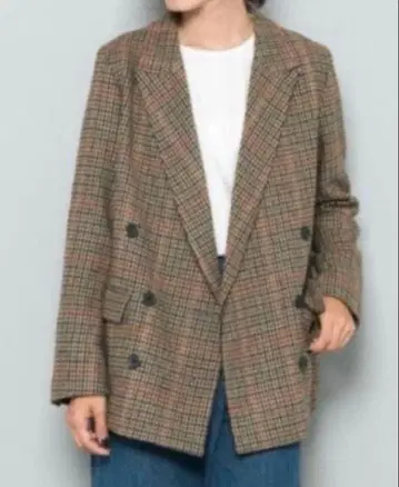 SENCE OF PLACE 테일러드 자켓 체크