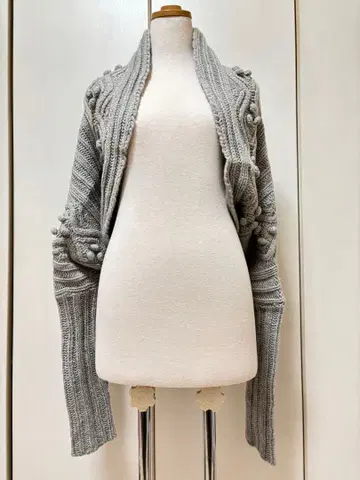 GOLDHAWK 골드호크 니트 가디건 실크 캐시미어 긴팔