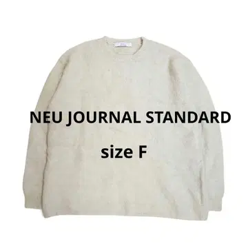 [ NEU JOURNAL STANDARD ] 울 모헤어 루넥 스웨터