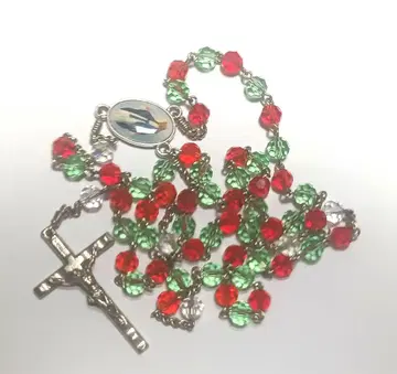 손뜨개질 로사리오 장미의 왕관 (per 2) 251111