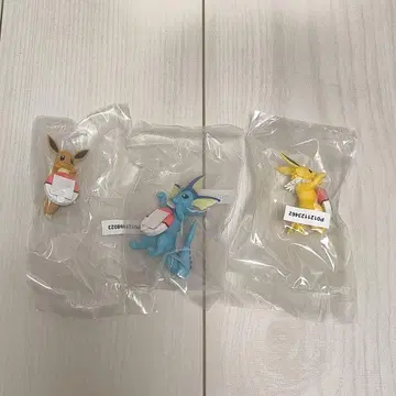 포켓몬 제일복권 거리 산책 챠라링 F상 샤미드/이브이/썬더