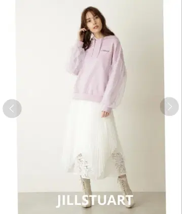 질 스튜어트 라벤더 후드티