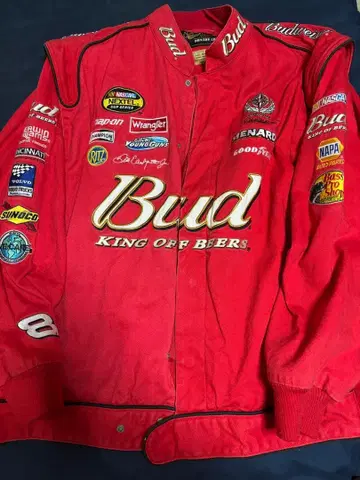 버드와이저 레이싱 자켓