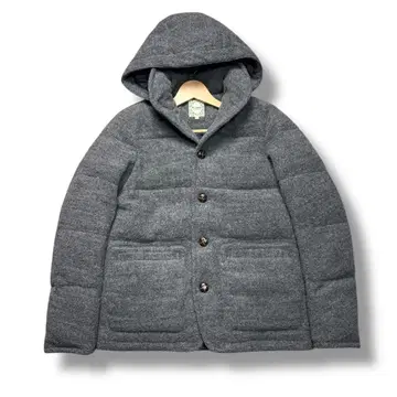 BEAMS HEART 다운 자켓 S 그레이 남성용