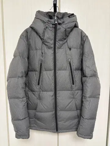 BEAMS HEART 남성용 다운 자켓 M 사이즈 그레이