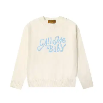Call Me Baby 니트 스웨터 아이보리