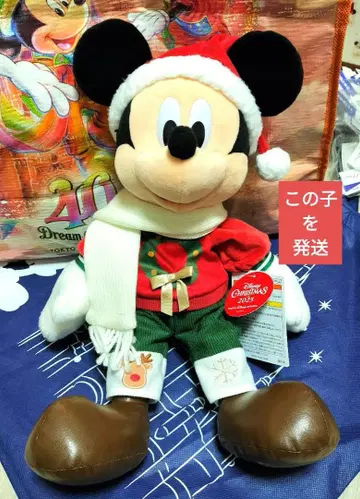 미키 봉제 인형 크리스마스 2025 디즈니 크리스마스 리루리루
