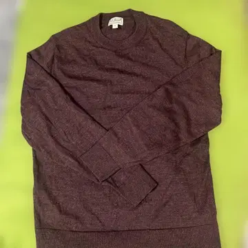 L.L.Bean 버건디 크루넥 스웨터 M 구제 의류