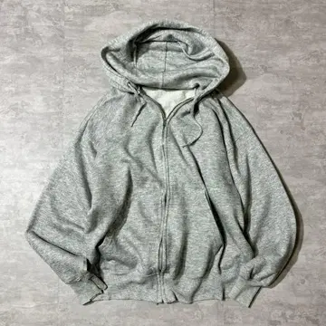 70s usa제 PANNILL 풀 집업 후드티 멜란지 그레이