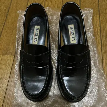 [ HARUTA ] [ 박스 있음 ] 가죽 키즈 로퍼 22.5