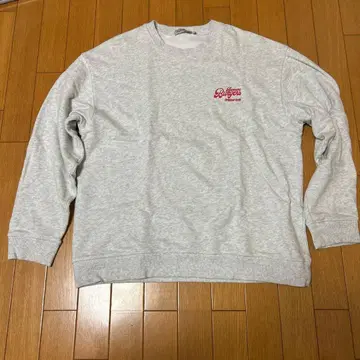 M 트레이닝복 맨투맨 화이트 그레이 Butgers 오리지널 그릴