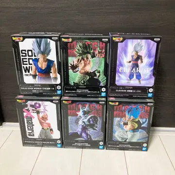 드래곤볼 피규어 6점 모음