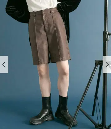 kbf 핀턱 숏팬츠