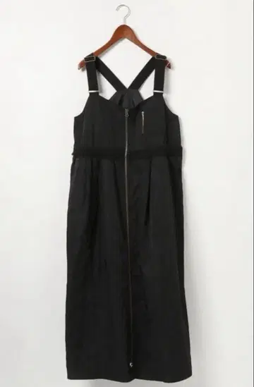 니코앤드 인기 스태프 프로듀스 MA-1풍 원피스 블랙 Misayo 씨