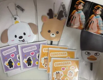 RIIZE 캐릭터 키링 씰 세트