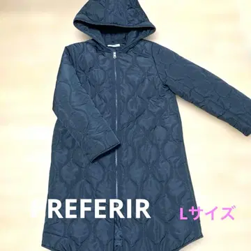 프레피릴 퀼팅 코트 2way