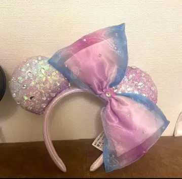 홍콩 디즈니 20주년 미니 머리띠 라메