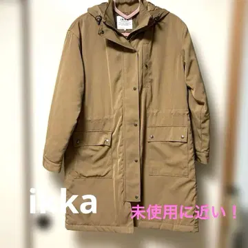 이카 마운틴 코트 미사용에 가까움! 카멜 M 사이즈