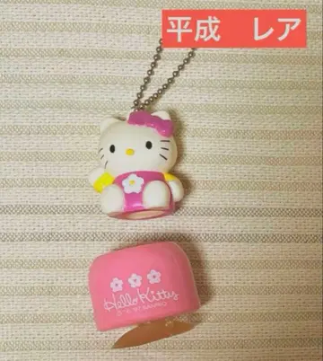 산리오 1997년 헬로키티 도장 케이스 헤이세이 피규어