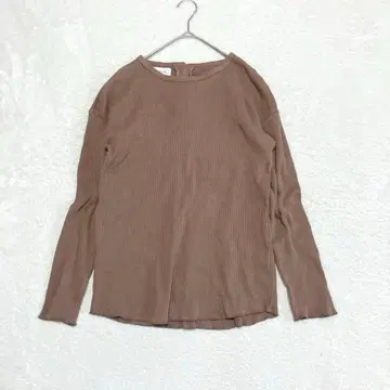 SIMPLICITE 심플리시떼 니트 크루넥 리브 브라운