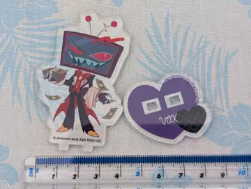 해즈빈 호텔 콜라보 카페 트레이딩 미니 아크릴 스탠드 VOX