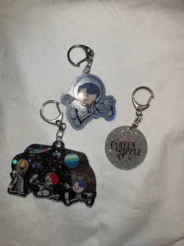 Mrs. GREEN APPLE 젠진 키링 3종 세트
