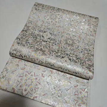 와다 미츠마사 금채 후쿠로 오비 완성품