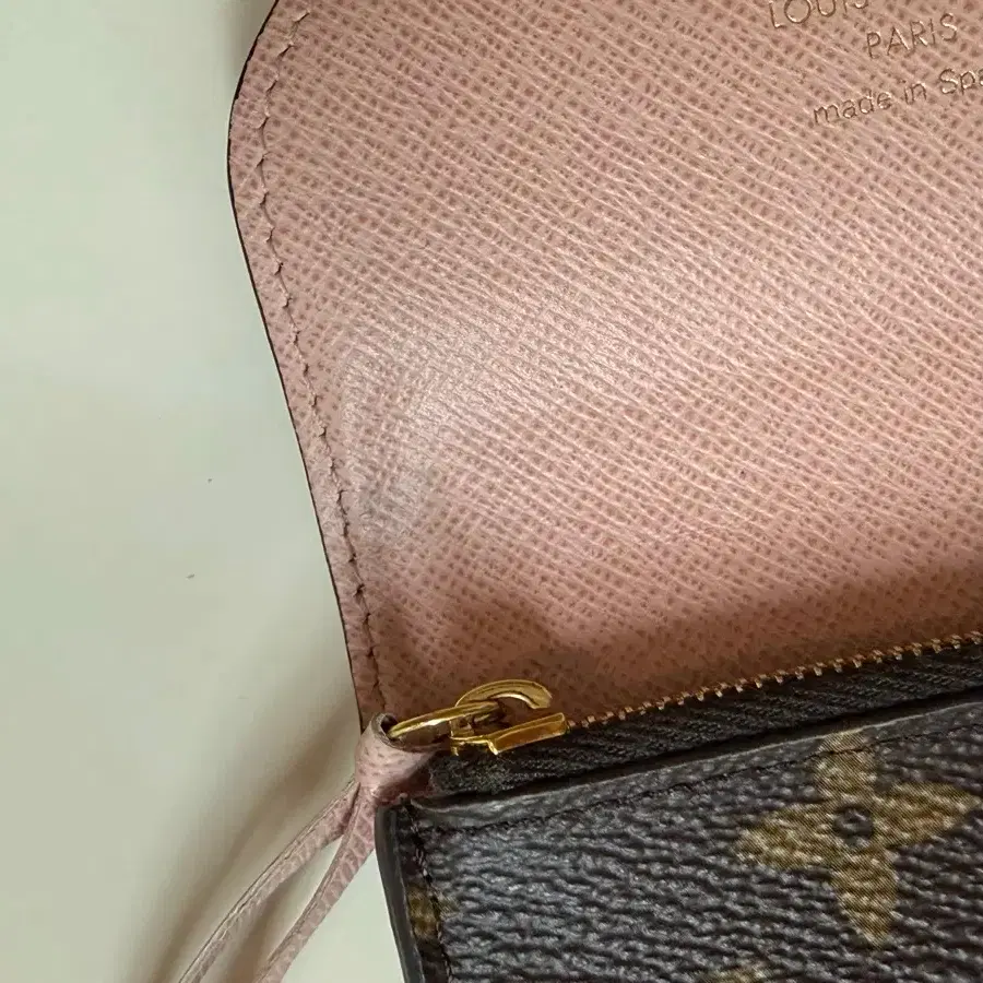 루이비통 로잘리 코인 퍼스 모노그램 핑크 (반지갑, 카드 지갑)