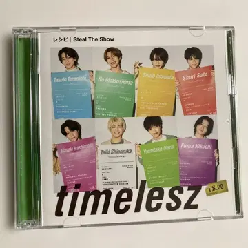 timelesz 레시피 CD+Blu-ray 트레이딩 카드 없음