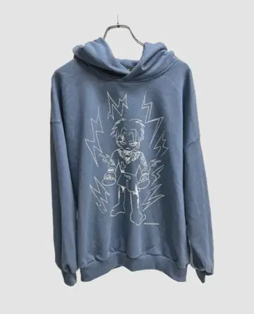 amnjx 히라모토 렌 후드티 L 사이즈 네이비