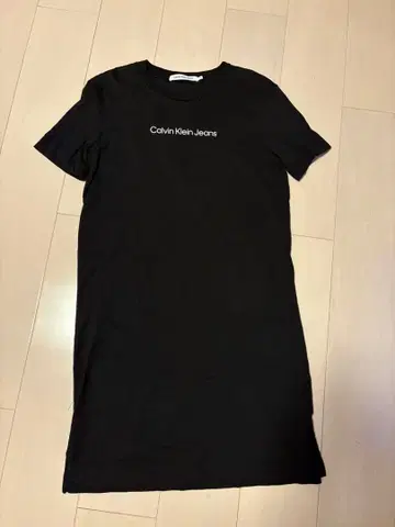 캘빈클라인 T셔츠 미니 원피스