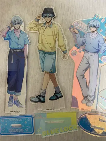 블루 록 효리 양 아크릴 스탠드 3개 세트