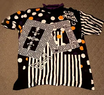 미스터 제트(Mr. Jet) 기하학 도트 무늬 셔츠 오자키 골프웨어