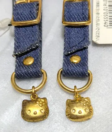 헬로키티 데님 스트랩 키티 참 포함 컬렉션 레어