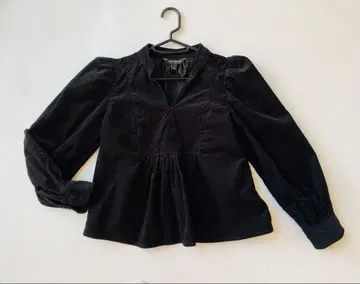 바나나리퍼블릭 코듀로이 페플럼 상의