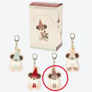 릴루리루 디즈니 크리스마스 2025 키체인 브라운