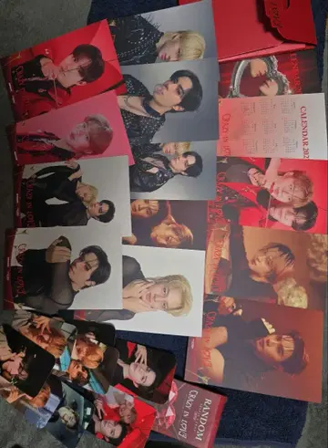 zeenunew Crazy in love 혜택 달력 셀피 카드