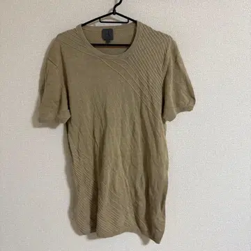 캘빈클라인 니트 반팔T셔츠 린넨 L