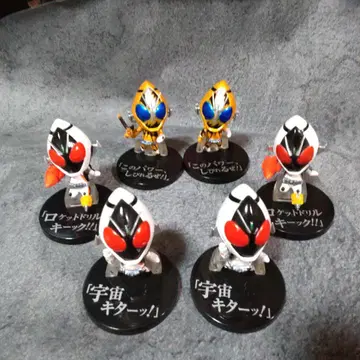 가면라이더 포제 피규어 6체 세트