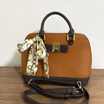 dazzlin 브라운 핸드백