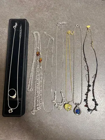 유품 정리 액세서리 모음 목걸이 반지 반지