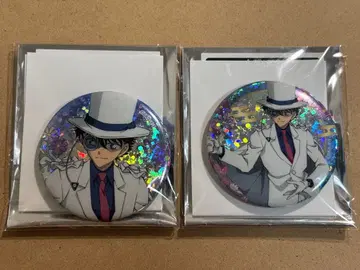 AGF 명탐정 코난 스파클 캔뱃지 괴도 키드