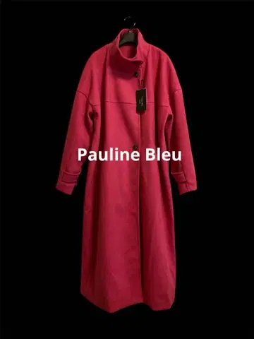 새상품 [Pauline Bleu] 롱 코트 핑크