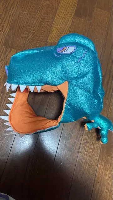 공룡 디자인 머리띠 프리 사이즈