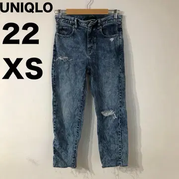 [UNIQLO] 유니클로 청바지 팬츠 데님 데님 팬츠 XS