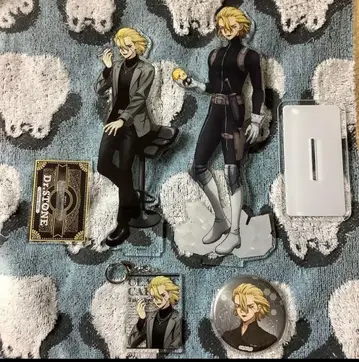 Dr.STONE 스탠리 아크릴 스탠드 아크릴 키링 캔뱃지