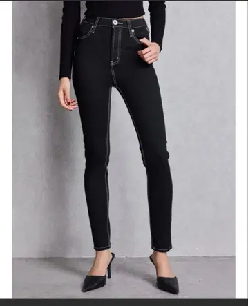 제이다 하이웨스트 워시 스키니 팬츠