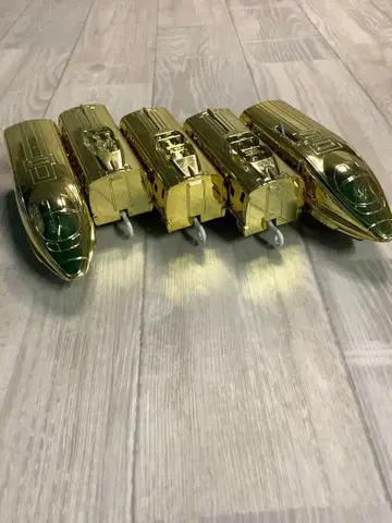 프라레일 500계 신칸센 금 도금 중간차 2개 플러스